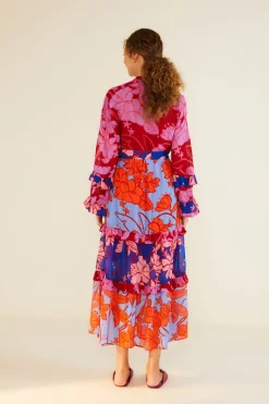 FARM Rio Mixed Living Nature Maxi Dress Online