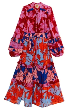FARM Rio Mixed Living Nature Maxi Dress Online