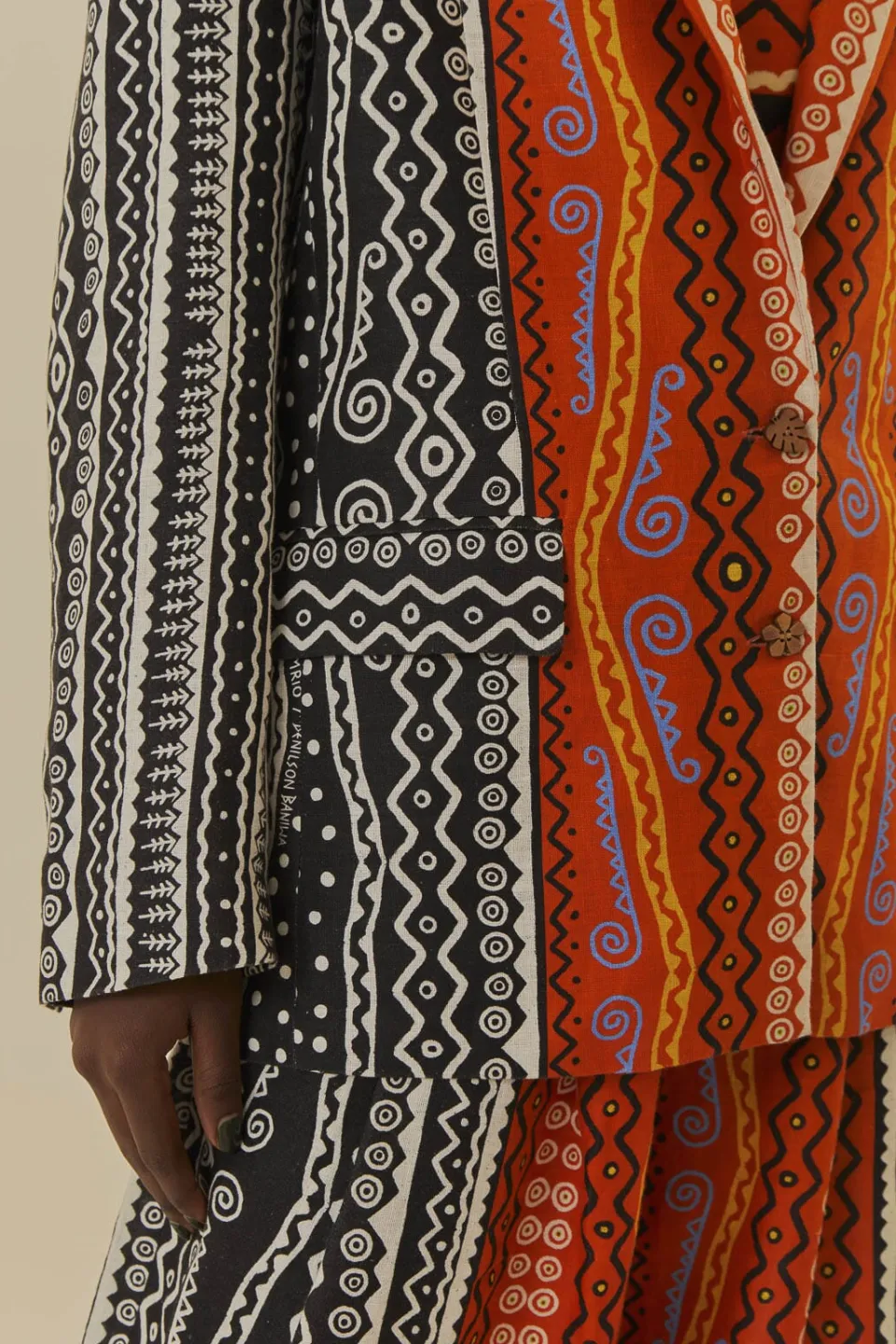 FARM Rio Mixed Myriad Blazer