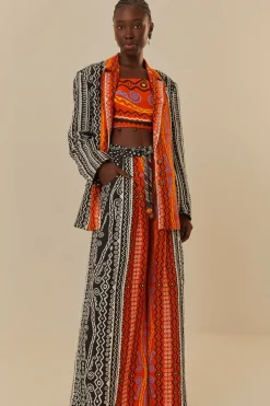 FARM Rio Mixed Myriad Pants Online