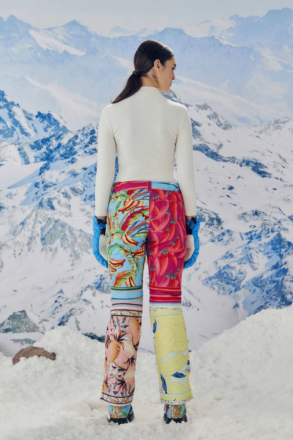 FARM Rio Mixed Scarves Ski Pants Best