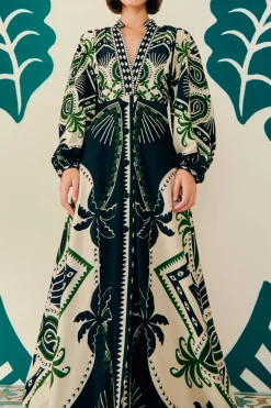 FARM Rio Mystic Scarf Maxi Dress Clearance