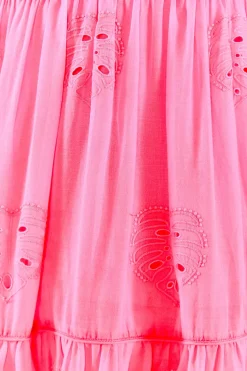 FARM Rio Neon Pink Maxi Dress Outlet