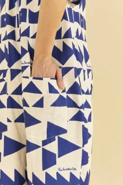 FARM Rio Off-White Pitta Tiles Jumpsuit Online