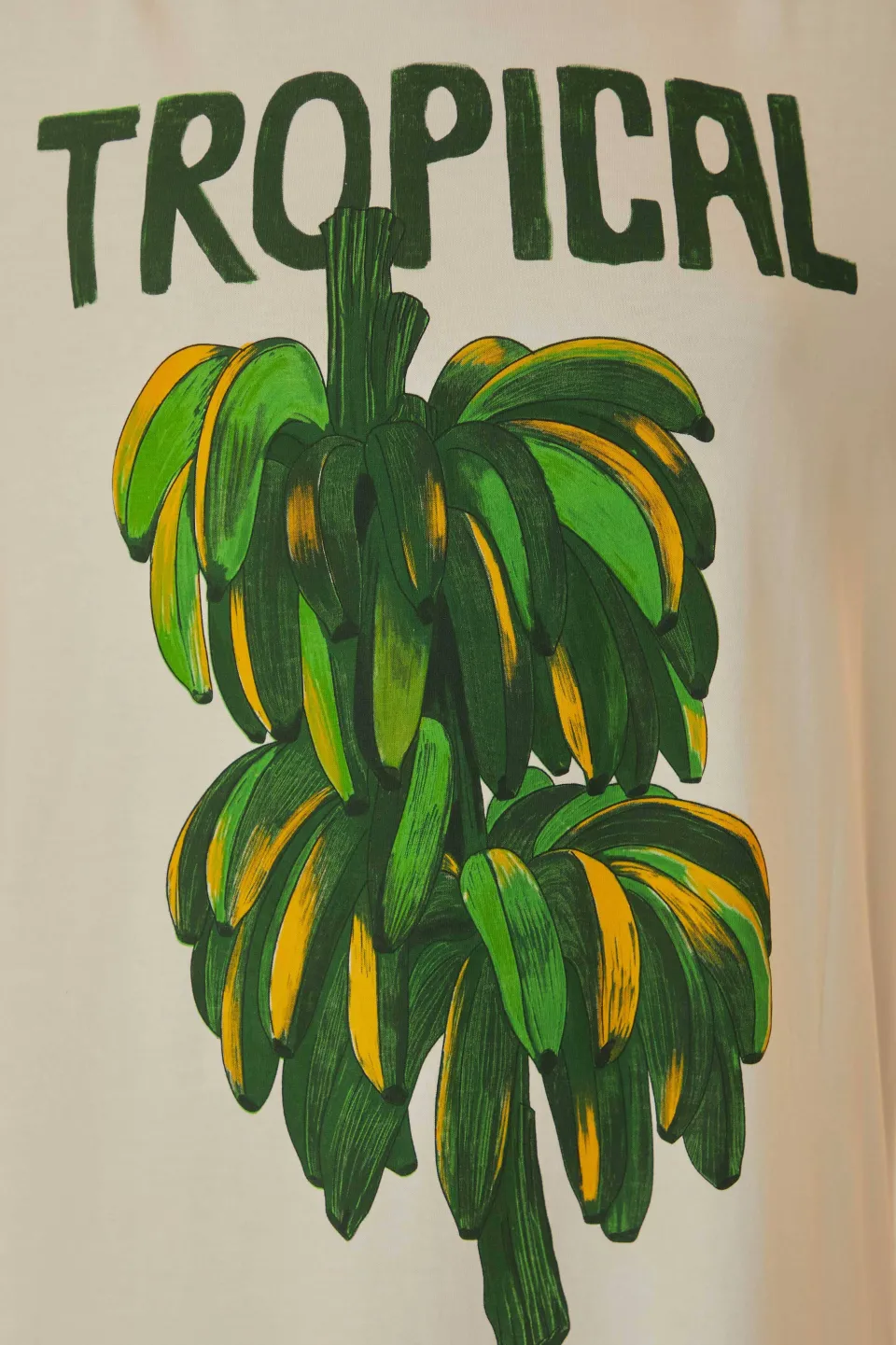 FARM Rio Off-White Tropical Organic Cotton T-Shirt Dress Discount