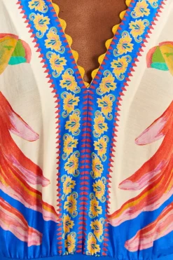 FARM Rio Off-White Vivid Garden Bodysuit