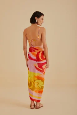 FARM Rio Painted Fishes Sarong