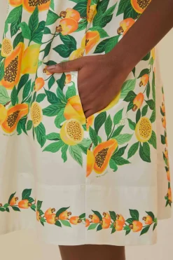 FARM Rio Papaya Salad Scarf Mini Dress Online
