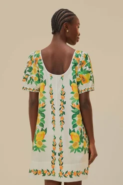 FARM Rio Papaya Salad Scarf Mini Dress Online