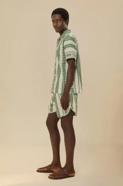 FARM Rio Pineapple Jacquard Shorts
