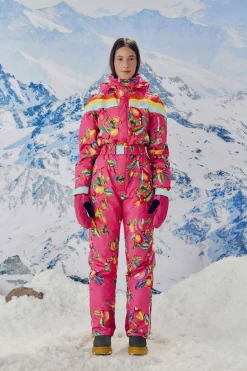FARM Rio Pink Cashew Ski Jumpsuit
