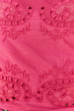 FARM Rio Pink Lace Blouse Online