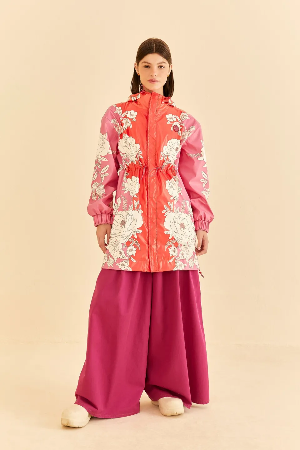 FARM Rio Pink Soft Garden Raincoat Outlet