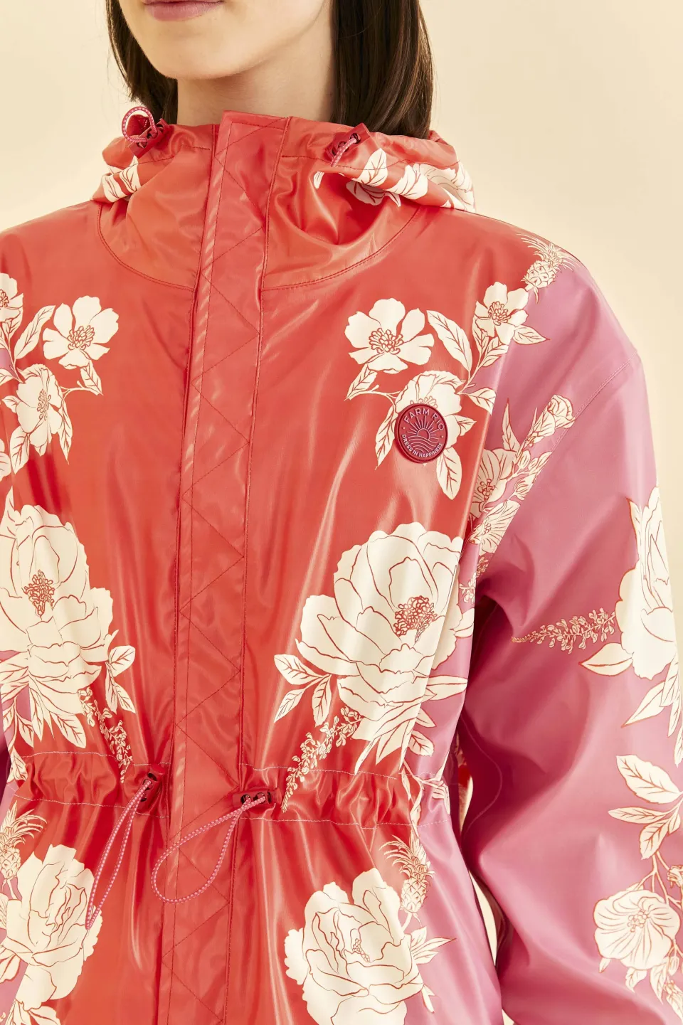 FARM Rio Pink Soft Garden Raincoat Outlet