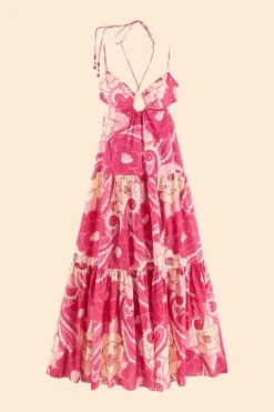 FARM Rio Pink Tropical Groove Maxi Dress Best
