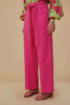 FARM Rio Pink Wide Pants Best