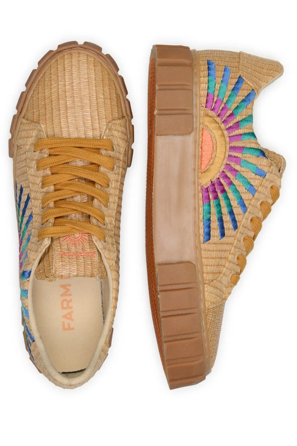 FARM Rio Rainbow Island Flatform Sneaker Best