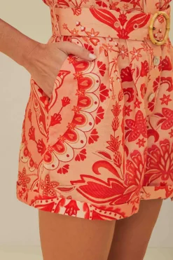 FARM Rio Red Jaipur Romper Sale