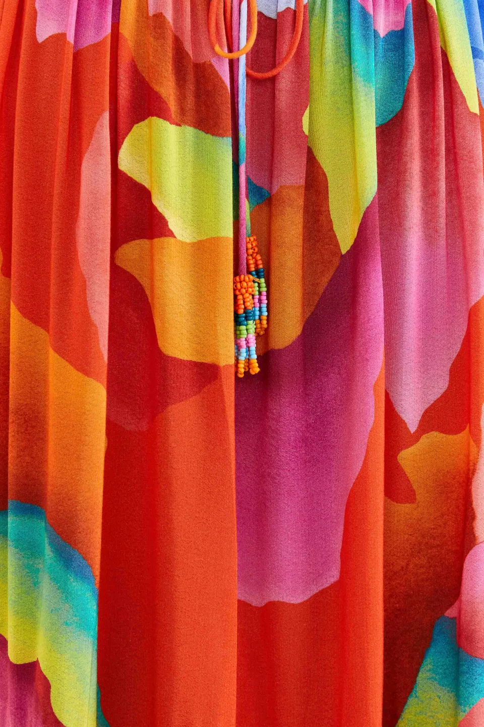 FARM Rio Red Ombre Chita Maxi Dress