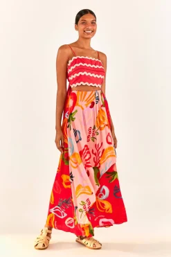FARM Rio Red Wrap Top Best