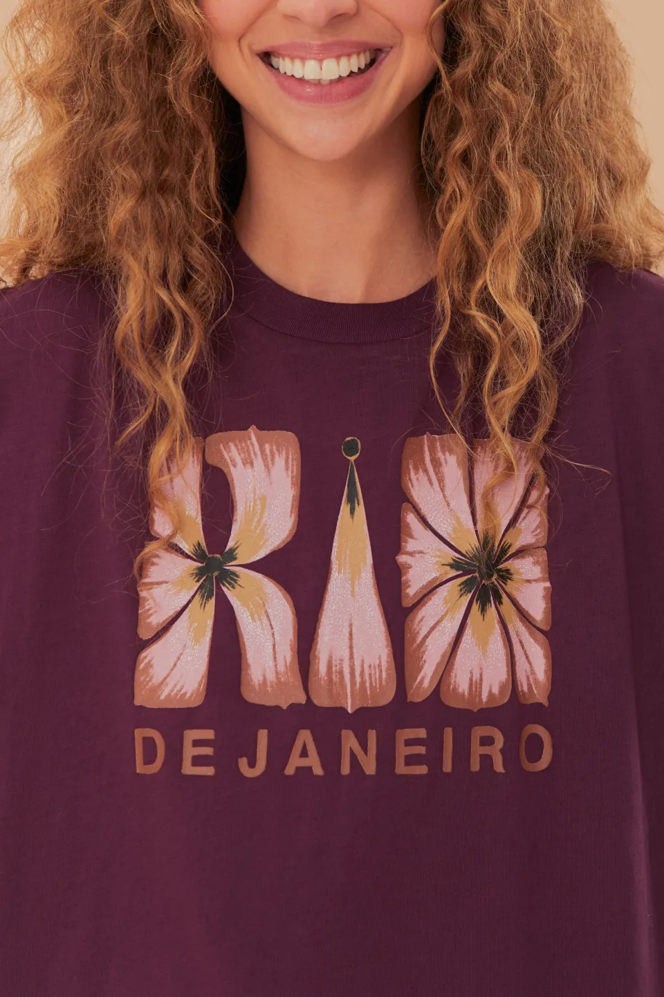 FARM Rio Rio De Janeiro Shoulder Pad Organic Cotton T-Shirt New