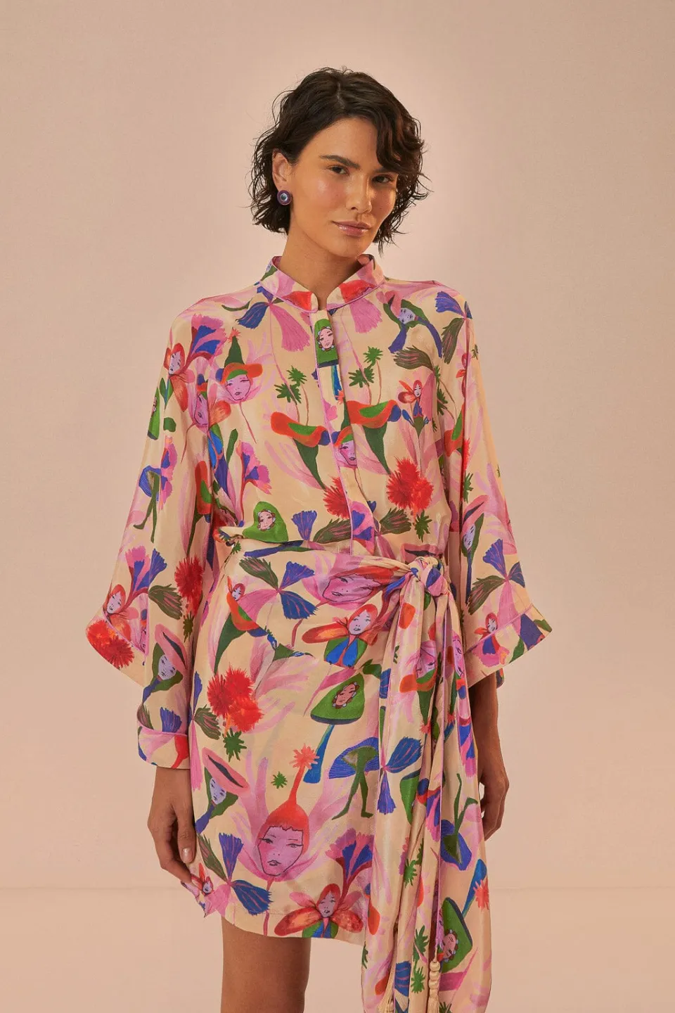 FARM Rio Sand Fairies Mini Dress Online