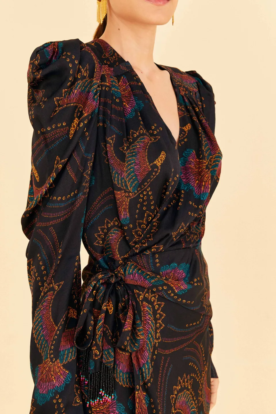 FARM Rio Sequin Toucans Mini Dress Online