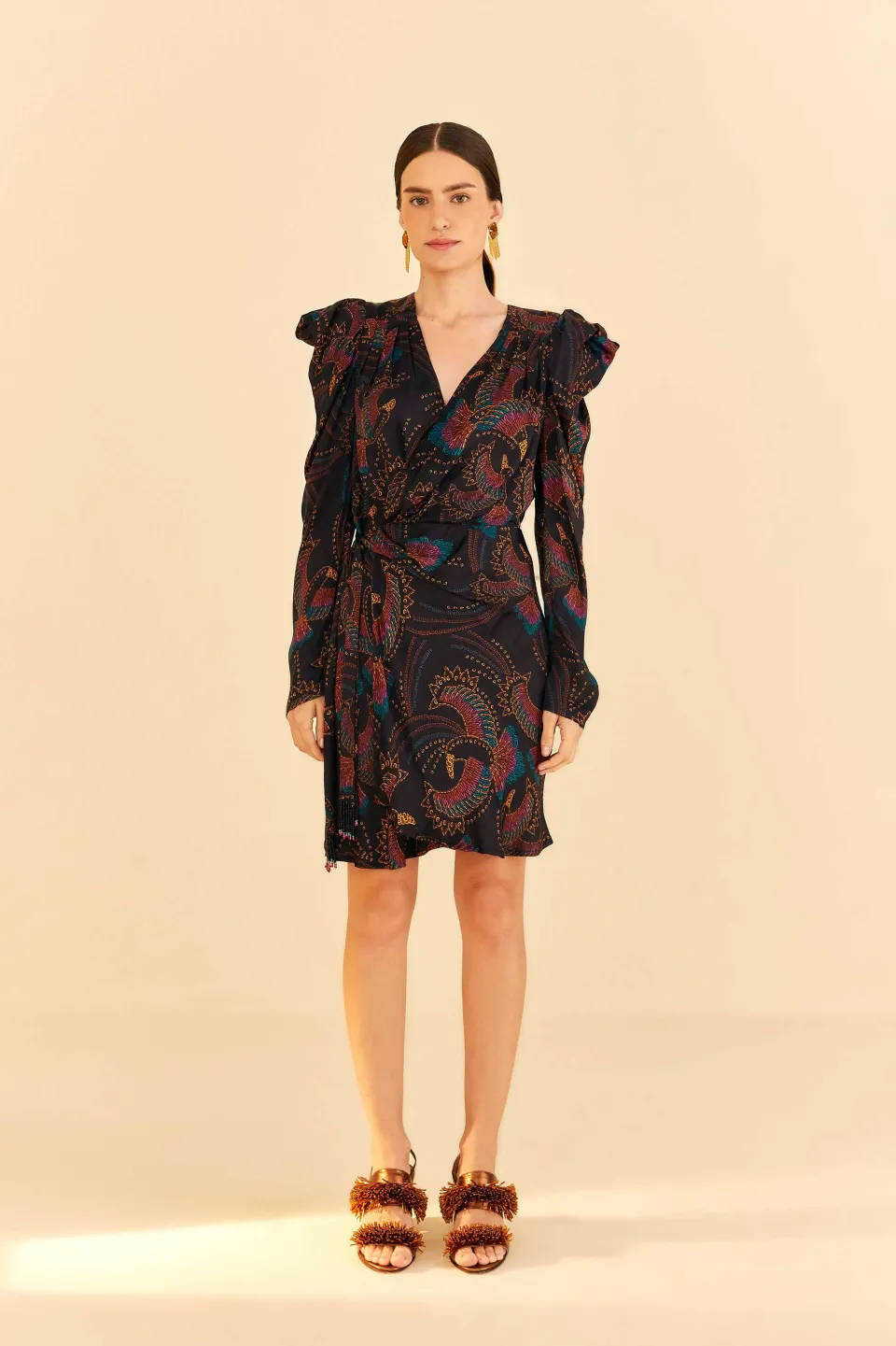 FARM Rio Sequin Toucans Mini Dress Online