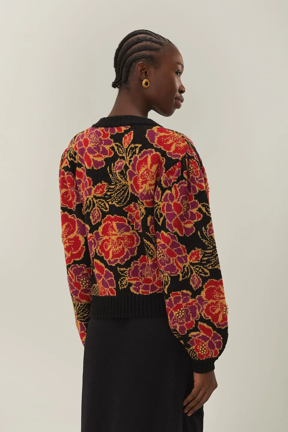 FARM Rio Shiny Chita Knit Cardigan Discount