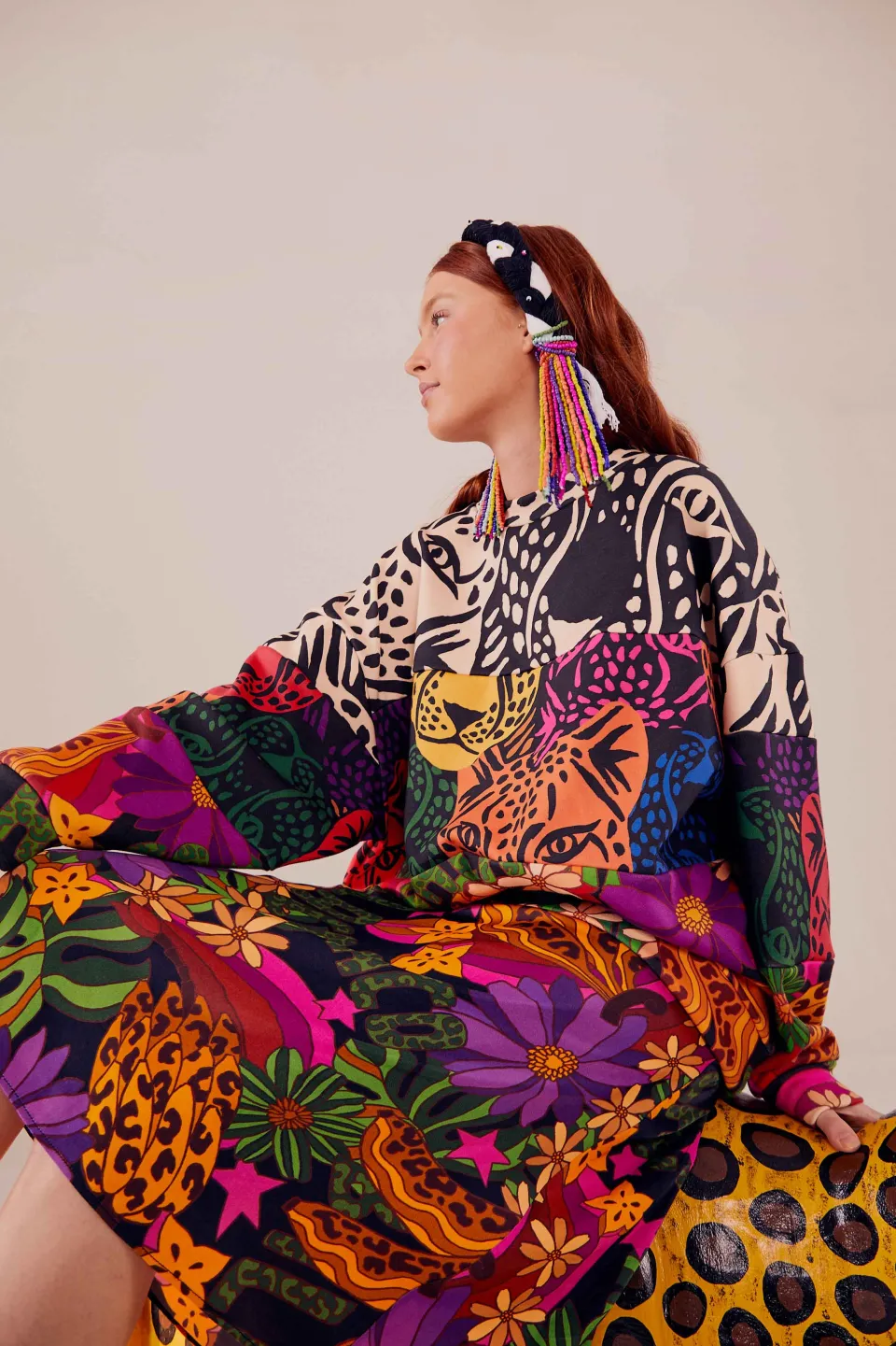 FARM Rio STAR FRUIT SKIRT | Midi Length Outlet