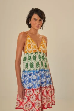 FARM Rio Summer Mix Mini Dress Discount