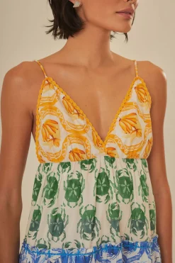 FARM Rio Summer Mix Mini Dress Discount
