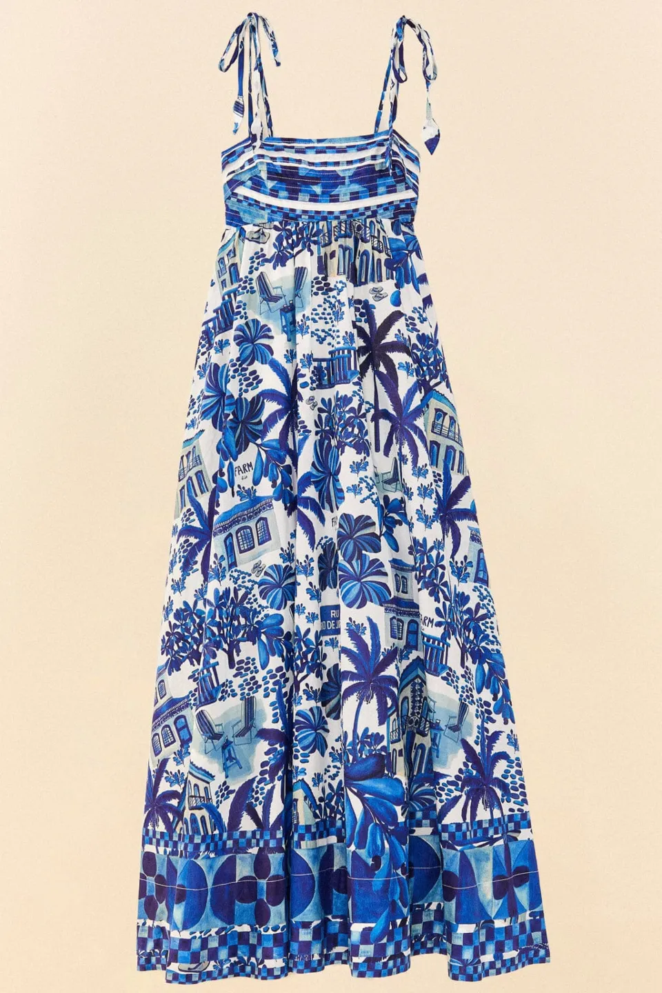 FARM Rio Sweet Rio Tie Strap Maxi Dress Sale