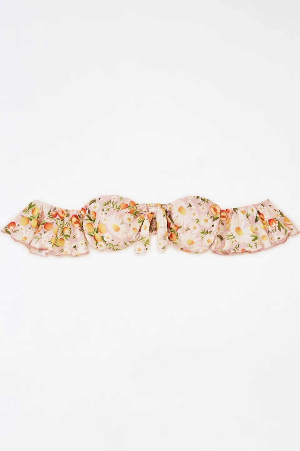 FARM Rio Tangerine Dream RUFFLE BIKINI TOP Discount