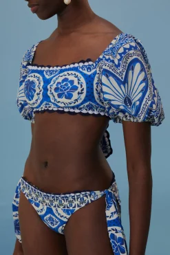 FARM Rio Tile Dream Bikini Bottom Outlet