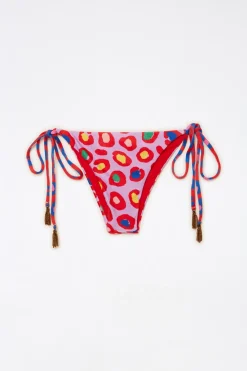 FARM Rio Triangle Bikini Bottom | Leopard Pop Print