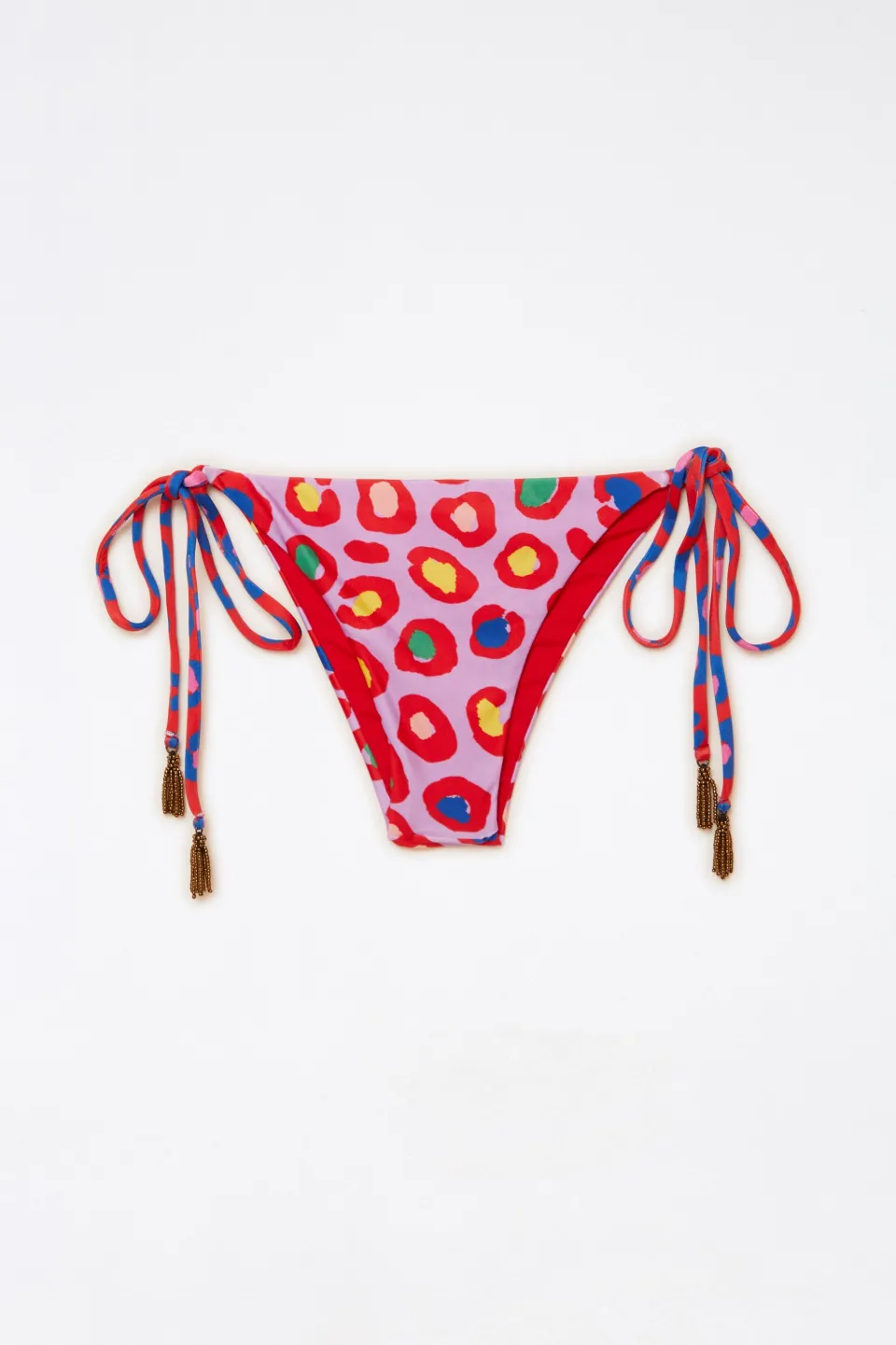 FARM Rio Triangle Bikini Bottom | Leopard Pop Print