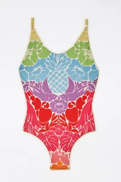 FARM Rio Tropical Graphic ONE PIECE SWIMSUIT Clearance