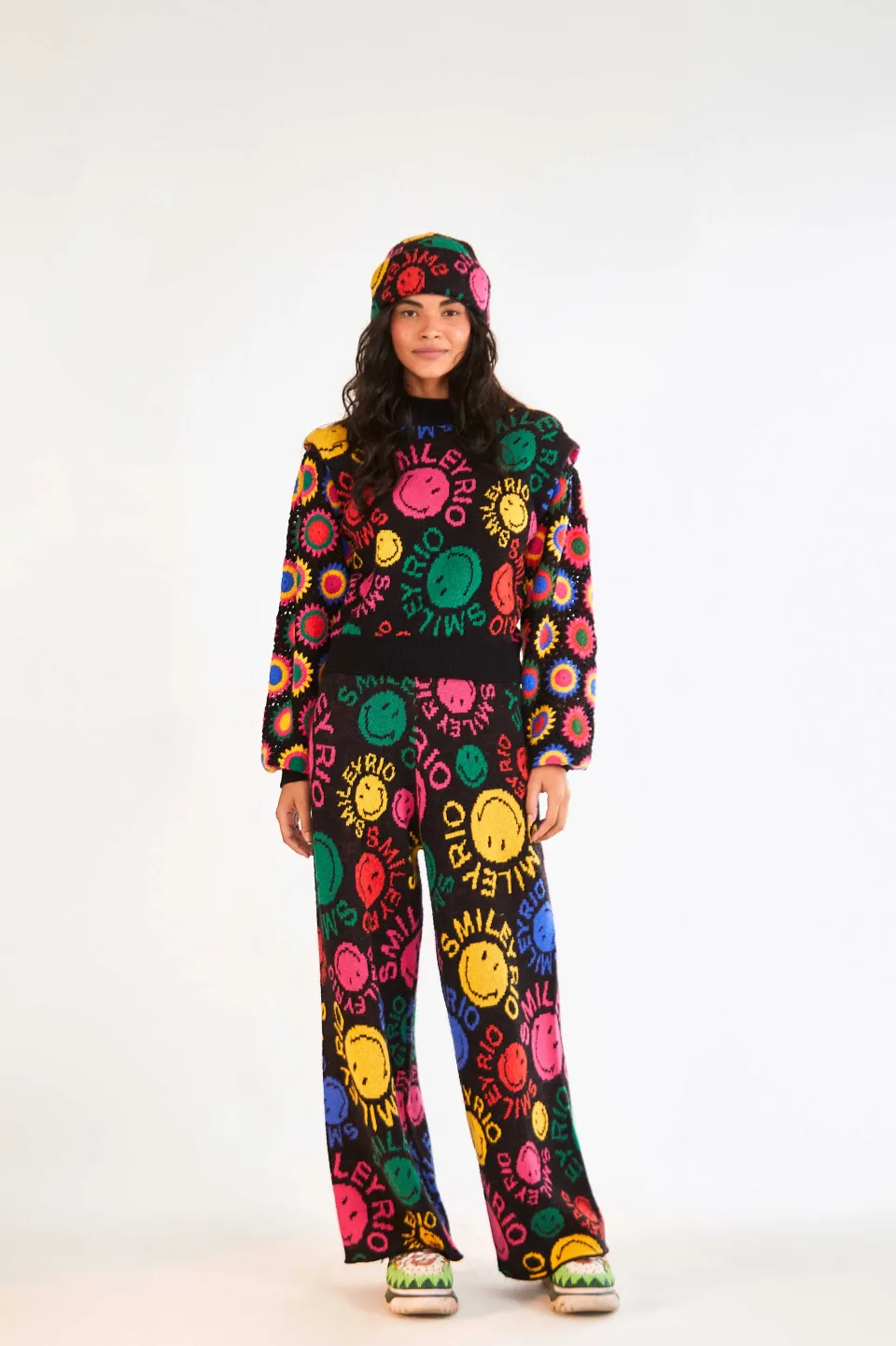 FARM Rio Type Rainbow Smiley® Rio Sweater Discount