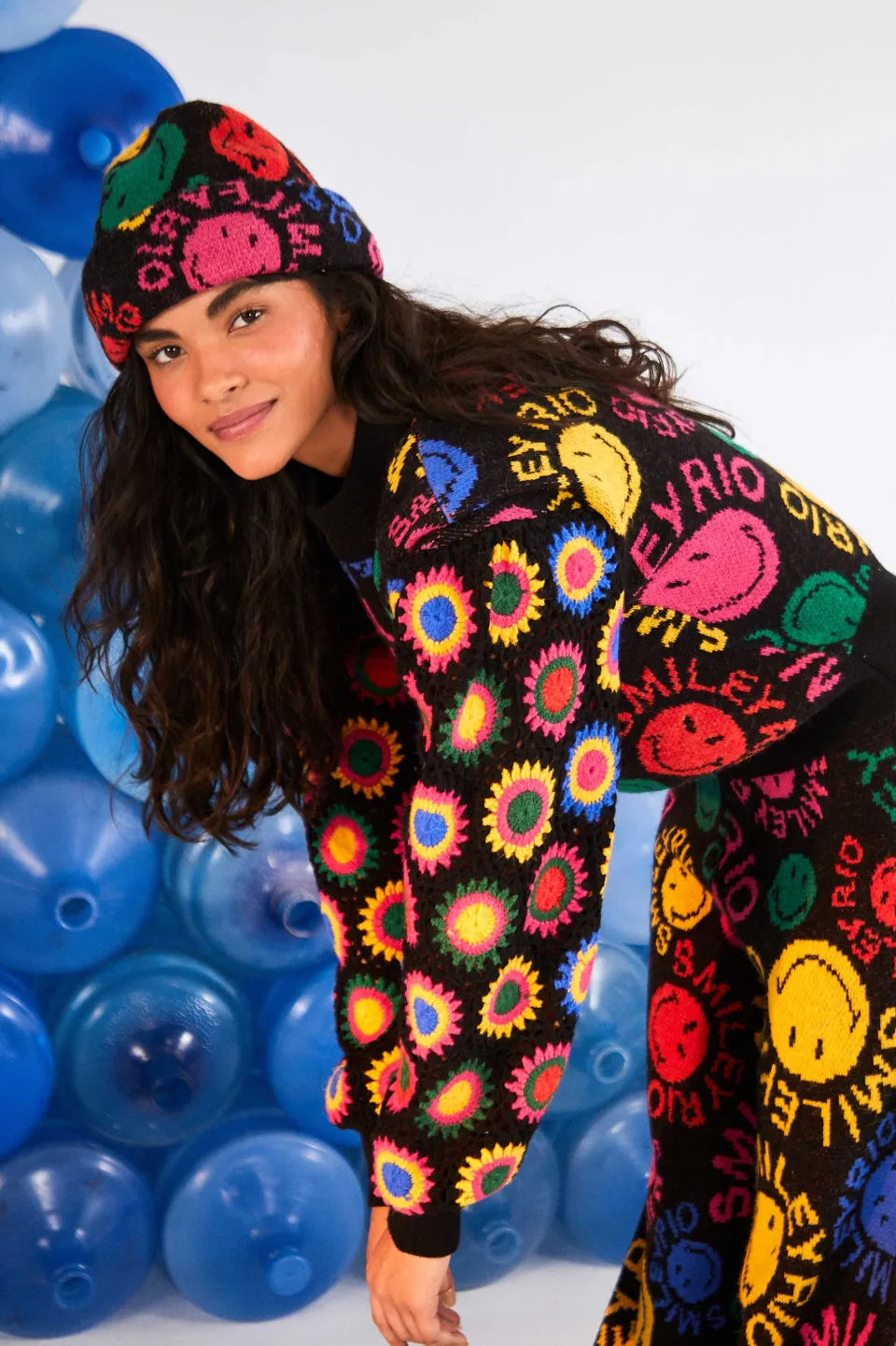 FARM Rio Type Rainbow Smiley® Rio Sweater Discount