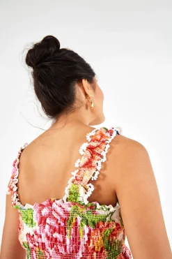 FARM Rio VINTAGE FLORAL BLOUSE Discount