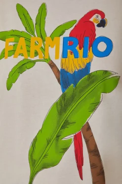 FARM Rio White Organic Cotton T-Shirt