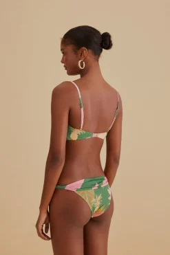 FARM Rio Winter Garden Twist Bikini Top Best