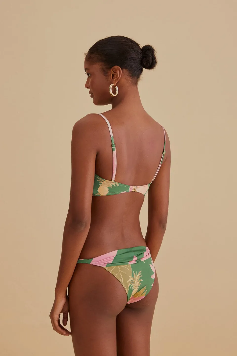FARM Rio Winter Garden Twist Bikini Top Best