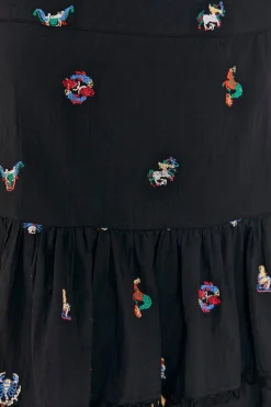 FARM Rio Zodiac Cross Stitch Mini Skirt Best