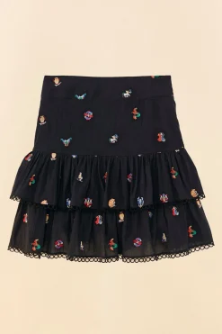 FARM Rio Zodiac Cross Stitch Mini Skirt Best